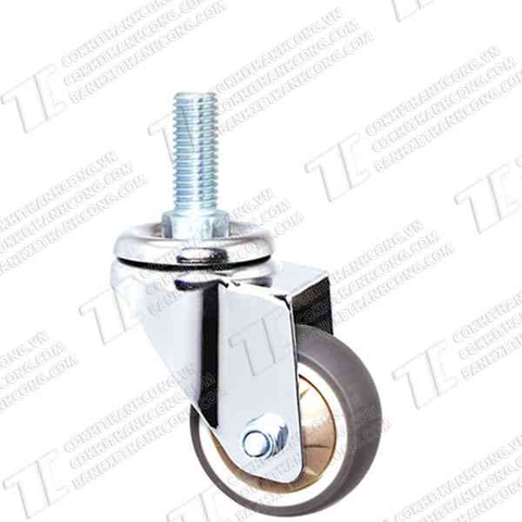 Bánh xe TCF50 cao su nhiệt nâu Vít
