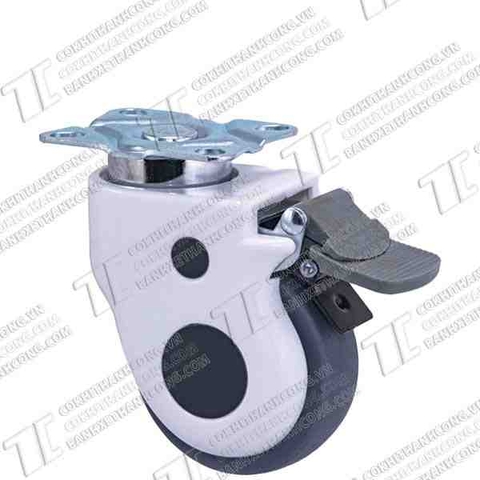 Bánh xe Y Tế YTB 75x25 Khóa2