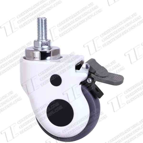 Bánh xe Y Tế YTB 75x25 vít Khóa2