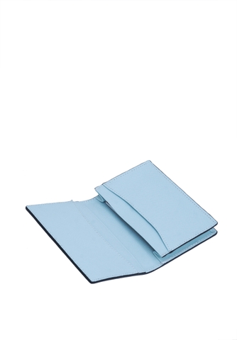 VÍ CARD GẬP XANH NHẠT