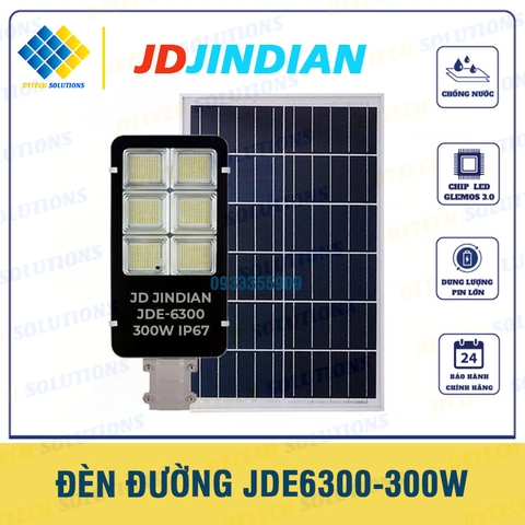 Đèn đường NLMT JDE6300-300W