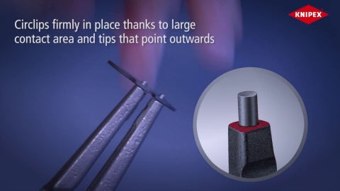 Kìm Mở Phe KNIPEX Mũi gài Precision và Mũi forged KNIPEX