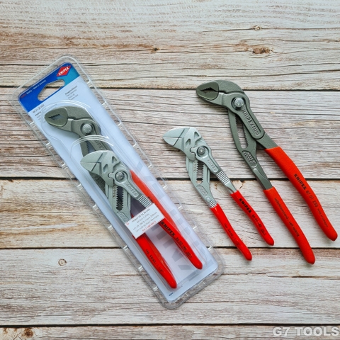 Knipex 00 31 20 V03 Bộ Kìm Gồm 2 Cây 86 03 180, 87 01 250 Đóng Trong Vỉ Nhựa