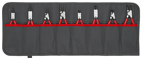 Bộ Kìm Phe Knipex 00 19 58 V01 Gồm 8 Chi Tiết Trong Túi Cuộn Bằng Vải Polyester