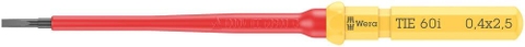 Wera Mũi Vít Hai Cạnh 2.5mm Cách Điện VDE 60i Thay Đổi - Mã Sản Phẩm 006500