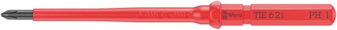 Wera Mũi Vít Bốn Cạnh PH1 Cách Điện VDE 62i Thay Đổi - Mã Sản Phẩm 006510