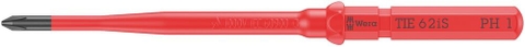 Wera Mũi Vít Slim Bốn Cạnh PH1 Cách Điện VDE 62 iS Thay Đổi - Mã Sản Phẩm 006512