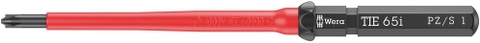 Wera Mũi Vít PZ/S 1 Cách Điện VDE 65 i Thay Đổi - Mã Sản Phẩm 006528