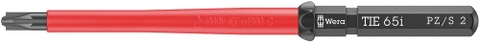 Wera Mũi Vít PZ/S 2 Cách Điện VDE 65 i Thay Đổi - Mã Sản Phẩm 006529