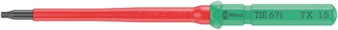 Wera Mũi Vít Hoa Thị T15 Cách Điện VDE 67i Thay Đổi - Mã Sản Phẩm 006535