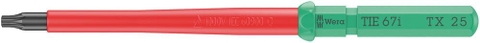 Wera Mũi Vít Hoa Thị T25 Cách Điện VDE 67i Thay Đổi - Mã Sản Phẩm 006537