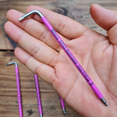 Lục Giác Wera Size 3.0mm - Chất Liệu Thép Không Gỉ Dòng 3950 SPKL 05022663001