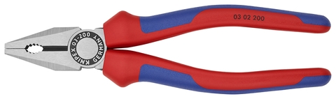 Kìm Đa Năng Knipex 03 02 200 Lưỡi 60HRC Chiều Dài 200mm Tay Cầm Êm
