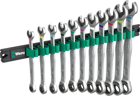 Bộ Cờ Lê Wera 9630 Magnetic Joker 6000 Ratcheting 11 Chiếc - Mã 020014