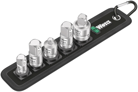 Wera Bộ Đầu Chuyển Adaptor 781/5 Set Gồm 5 Chi Tiết - Mã Sản Phẩm 042680