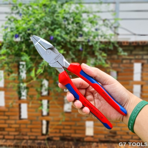 Kìm Đa Năng Knipex Lineman 09 05 240 Lưỡi Cắt 62 HRC Dài 240mm Mạ chrome