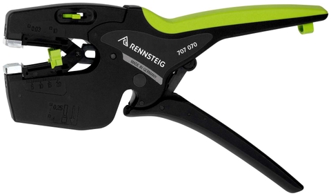Kìm Tách Cáp Điện Tự Động Rennsteig MultiStrip® 10 plus – 707 070 Tuốt 0.03–10 mm², bấm cos 0.25–4 mm²