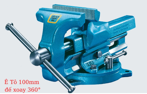 Ê Tô Gồm Đế Xoay 360° Brockhaus Heuer Ngàm Cố Định 100mm