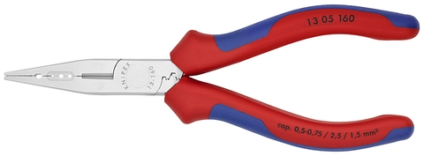 Knipex 13 05 160 Kìm Lắp Điện 5 Chức Năng Kích Cỡ Nhỏ Gọn