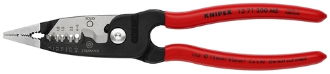 Kìm Lắp Điện Đa Năng Knipex 13 71 200 ME WireStripper (Mới 2023)