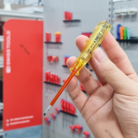 Bút Thử Điện LED 110 - 250 VAC Dài 135mm PB Swiss Tools 175.0-60 LED