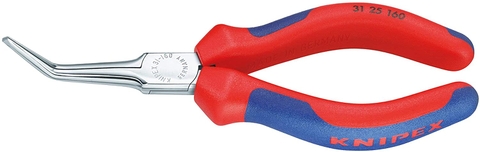 Kìm Kẹp Má Trơn Đầu Cong 45°