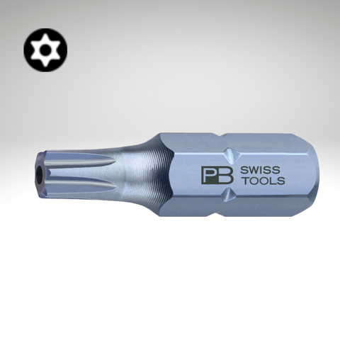 Mũi Vít PB Swiss Tools C6.400B/20 Hoa Thị Có Lỗ T20