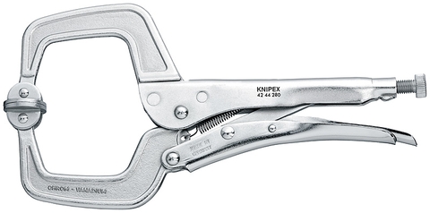 Kìm Kẹp Thợ Hàn Knipex 42 44 280 Chiều Dài 280mm Thân Mạ Nickel