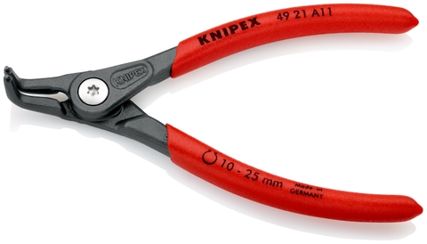 Kìm Mở Phe Ngoài Knipex 49 21 A11 Mũi 90° Mở Phe Đường Kính Ø 10 - 25 mm