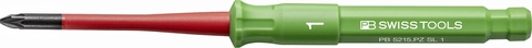 Mũi Bits Slim PZ 1 Thay Đầu Dòng PB Swiss Tools 5215 Classic Cách Điện VDE