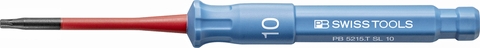 Mũi Bits Hoa Thị T10 Slim Thay Đầu PB Swiss Tools 5215 Classic Cách Điện VDE