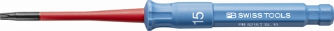 Mũi Bits Hoa Thị T15 Slim Thay Đầu PB Swiss Tools 5215 Classic Cách Điện VDE