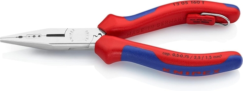 Knipex 13 05 160 T Kìm Lắp Điện 5 Chức Năng Kích Cỡ Nhỏ Gọn - Có Móc treo An Toàn