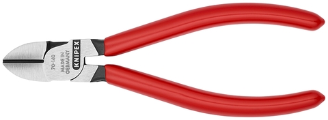 Kìm Cắt Mũi Thon Knipex 70 01 140 Dài 140mm Cắt Thép Ø 2.5 mm