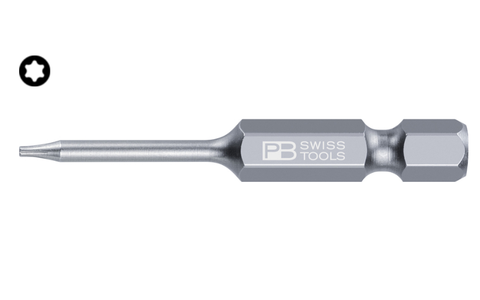Mũi Bits Hoa Thị Torx T5 Chiều Dài 50mm PB Swiss Tools E6.400/5-50