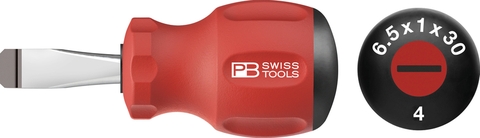 Tua Vít Lùn Mũi Dẹp 5.5mm Stubby PB Swiss Tools