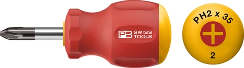 Tua Vít Lùn Stubby PH 2 Tay Cầm SwissGrip