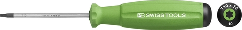 Tua Vít Hoa Thị T10 Màu Xanh Lá Kích Thước 70/160mm PB Swiss Tools 8400.10-70 YG