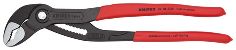 Knipex Cobra 87 01 300 Kìm Nước Mỏ Quạ Ngàm Mở Đến Ø70mm Chiều Dài 300mm
