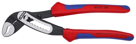 Knipex Alligator 88 02 180 - Kìm Nước Ngàm Mở Ø42mm Chiều Dài 180mm