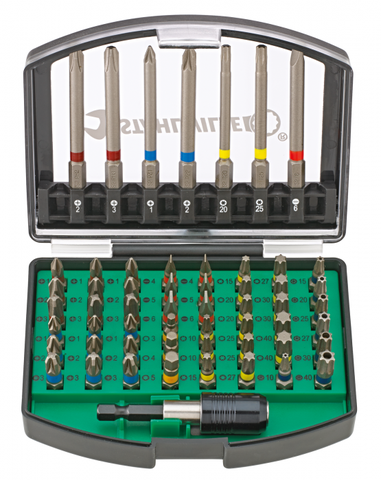 Bộ Mũi Vít Stahlwille 1206 Gồm 56 Chi Tiết Đựng Trong Hộp Chống Va Đập