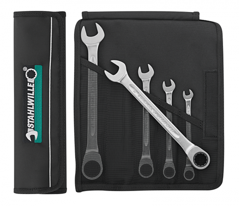 Bộ Cờ Lê 5 Chi Tiết Stahlwille Open Ratch 17F Đảo Chiều (Mới 2022)