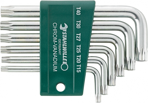 Lục Giác Hoa Thị Stahlwille 9 Chi Tiết Bộ Ngắn