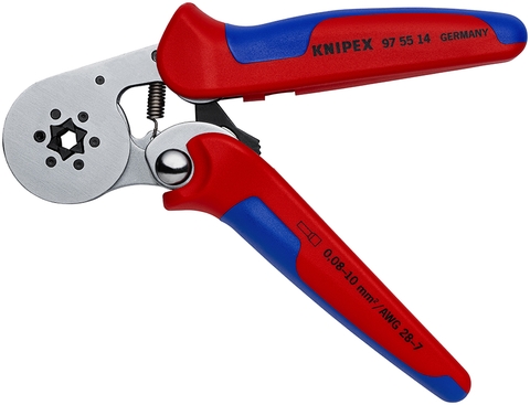 Kìm Ép Cos Pin Rỗng Wire Ferules 0.08 - 16 mm² Knipex 97 55 14