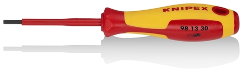 Knipex 98 13 30 - Tua Vít Mũi Lục Giác 3.0mm Cách Điện 1000 Volt