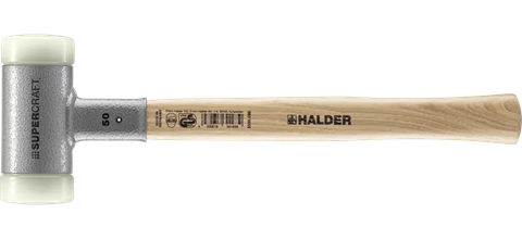 Búa Đầu Nhựa Nylon Giảm Chấn Không Nảy Halder SuperCraft Ø 50