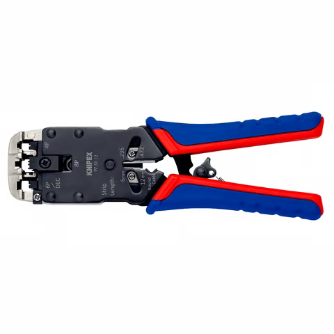 Kìm Bấm Cos Mạng  RJ 10, RJ 11/12 và RJ 45 Knipex 97 51 12