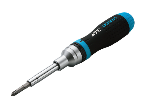 Tua Vít Đảo Chiều Thay Mũi Bit KTC DBR16 Gồm 16 Mũi Bits - Xuất xứ Nhật Bản