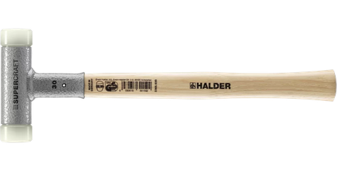 Búa Đầu Nhựa Nylon Giảm Chấn Không Nảy SuperCraft Halder Ø30
