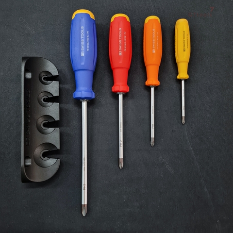 Bộ Tua Vít PB Swiss Tools RainBow SwissGrip Evo 38242 Gồm 4 Chiếc Mũi PH